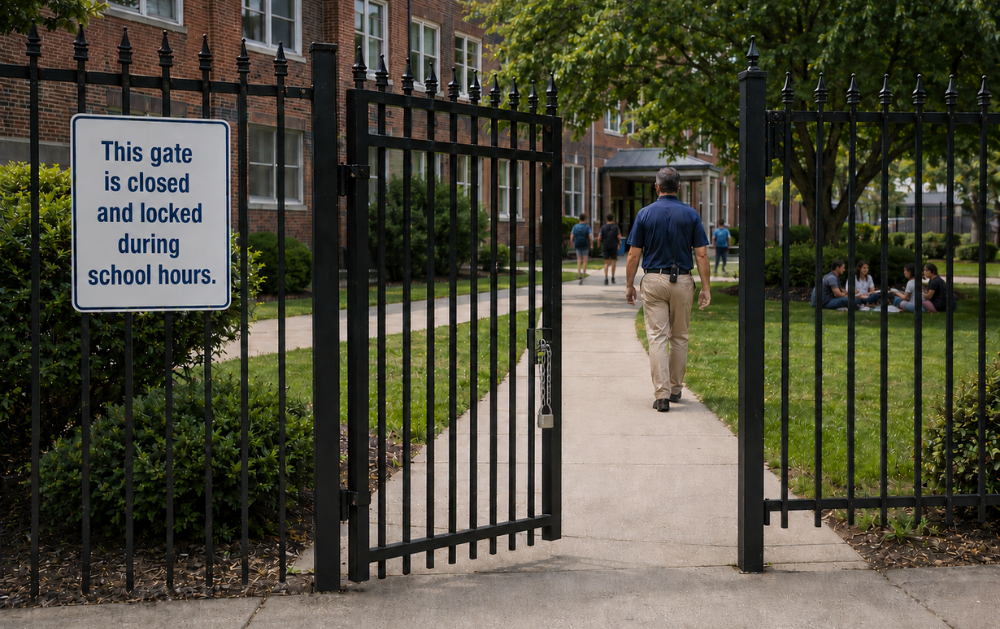 When an Open Gate Becomes a School Security Risk